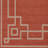 Amherst Machine Woven Geometric Rust Red Area Rug-85890621