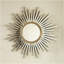 Miroir 33 po Gemme, miroir décoratif en forme de Sunburst