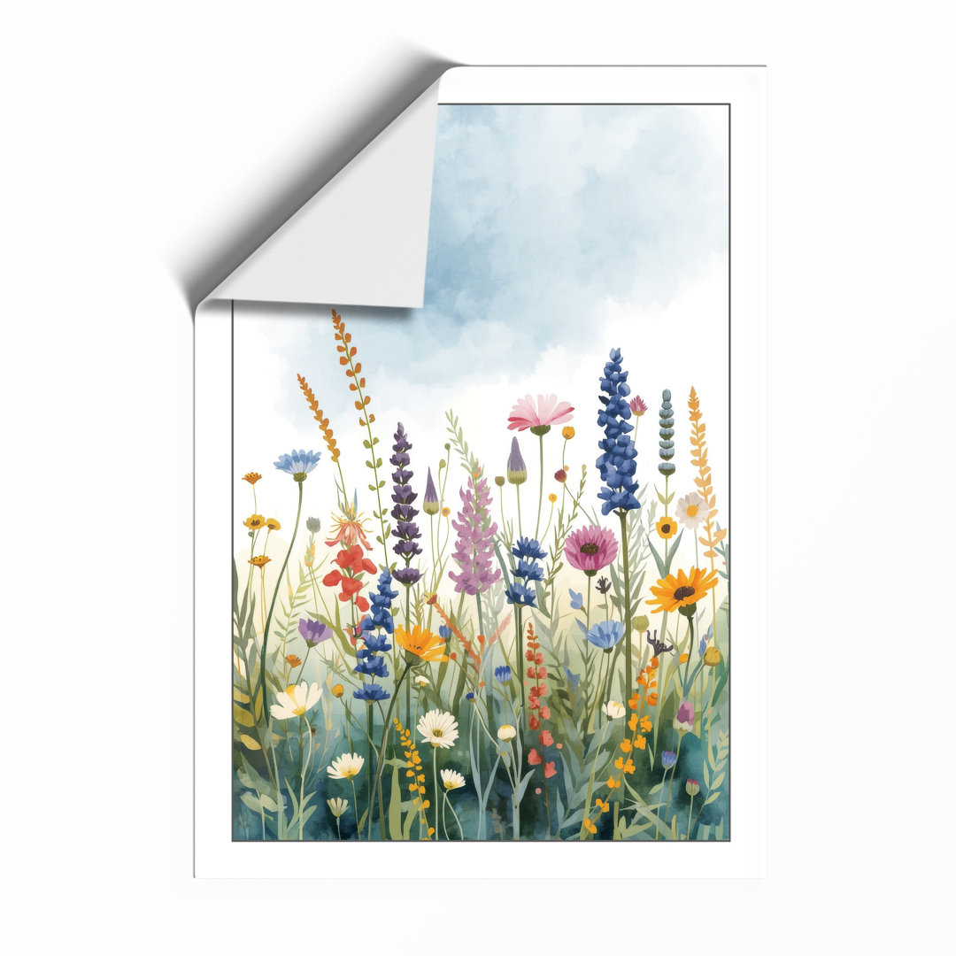 Wildflower Meadow Botanical - Framed Print