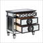 Table de chevet avec 2 tiroirs Glam Luxury-2082272227
