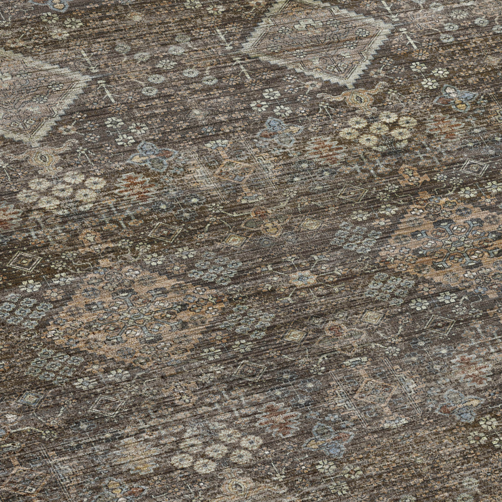 Rug, Chocolate, 6'6" x 9'6"
