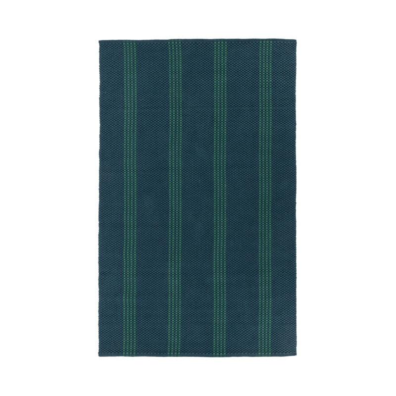 Sorrento Handwoven Performance Stripe Indoor/Outdoor Rug, Rectangle 5' x 8'