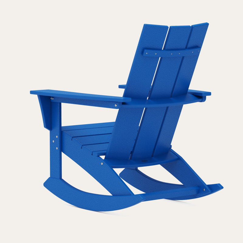 Chaise berçante Adirondack POLYWOOD, Bleu pacifique