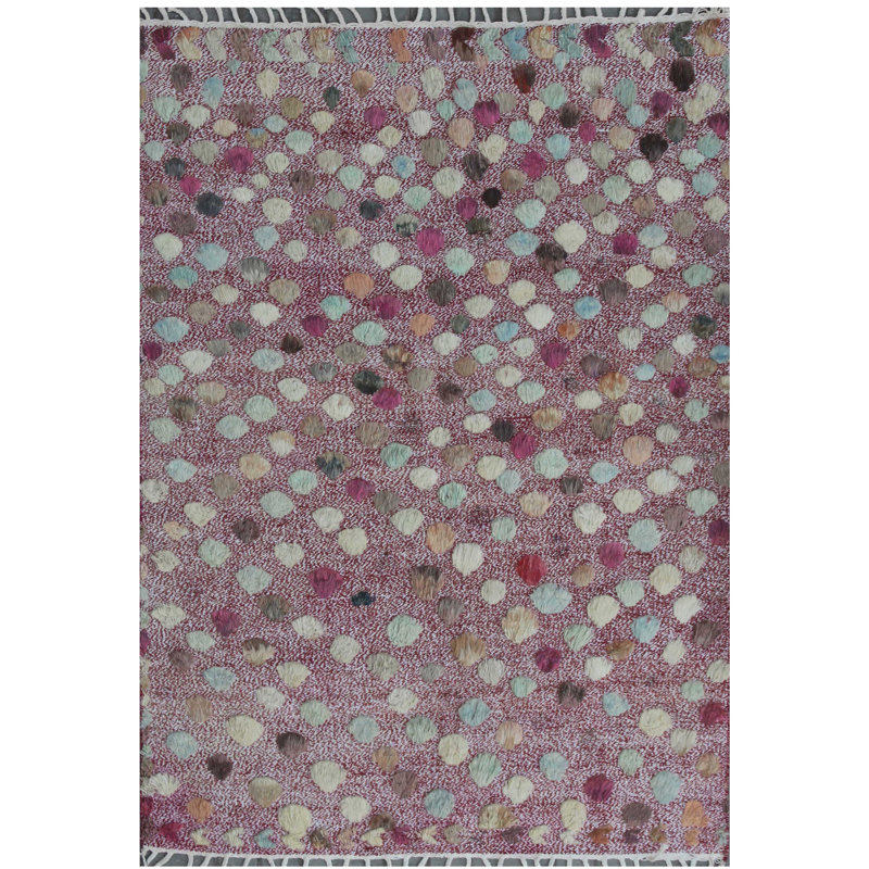 Geometric Hand Knotted 142cm X 194cm Area Rug