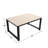 Townsend Metal Outdoor Coffee Table , 23.6'' in. W 35.4'' in. D-554677464