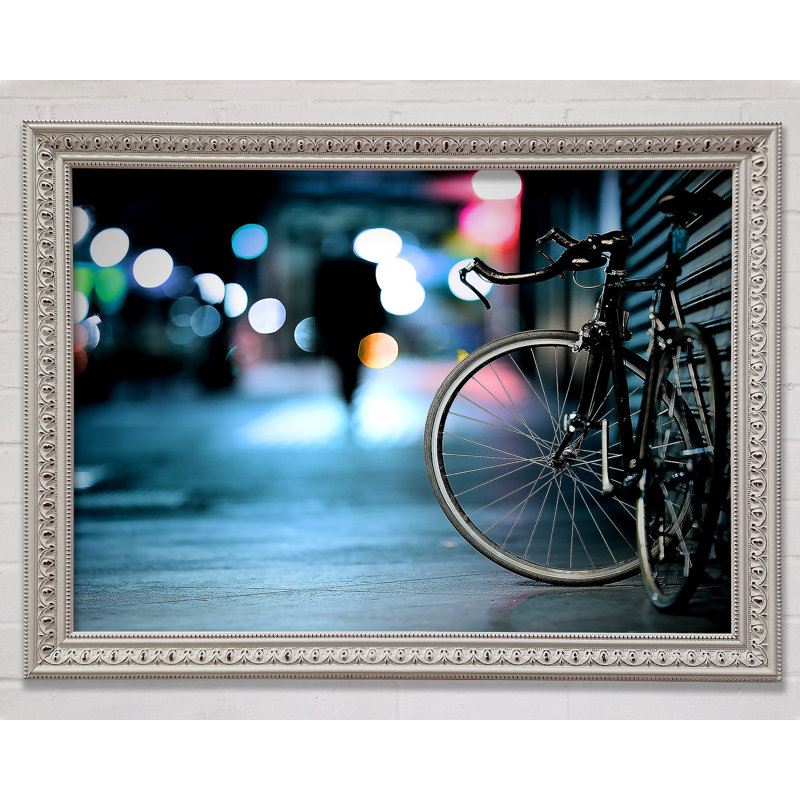 Bicycle - Single Picture Frame Print, 100cm H x 141.4cm W
