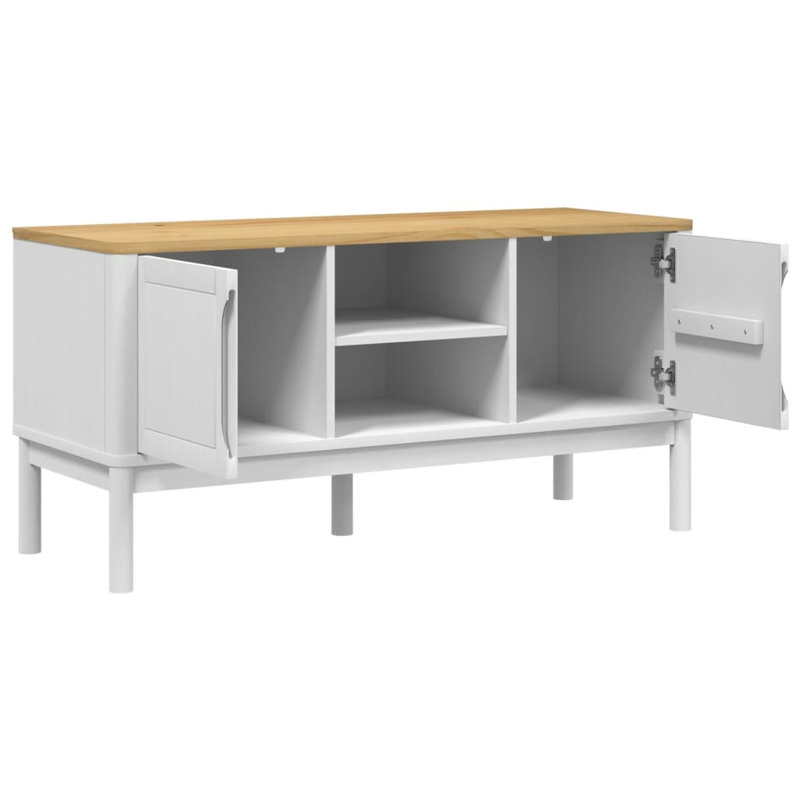 Milty TV Stand for TVs up to 28", White