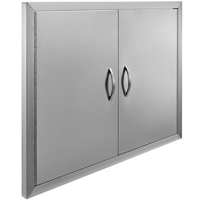 VEVOR Double Door 26 in. W x 0.03 in. D Steel Access Door