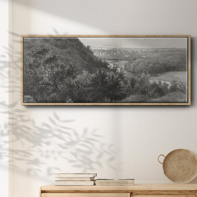 East Rock, New Haven- Framed Canvas
