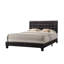 Grand lit tapissier standard espresso Ming Keeso