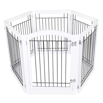 Barrière pour animaux autoportante