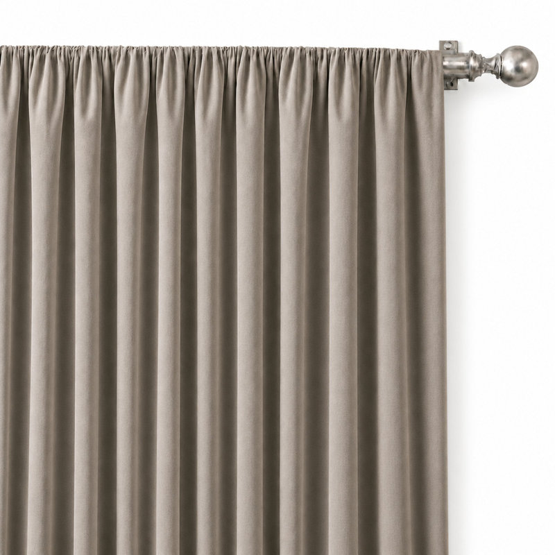 Solid Velvet | Velluto Fabric, Platinum