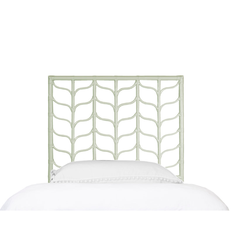 Ivy Open-Frame Headboard, Twin Extra Long, Celery Green