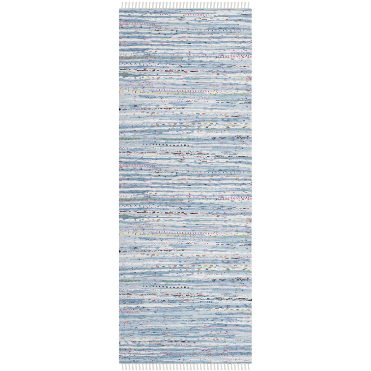 Fales Rug Hand Woven Cotton Striped Rug