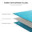 Outdoor Metal Chaise Lounge with Table-1675450436