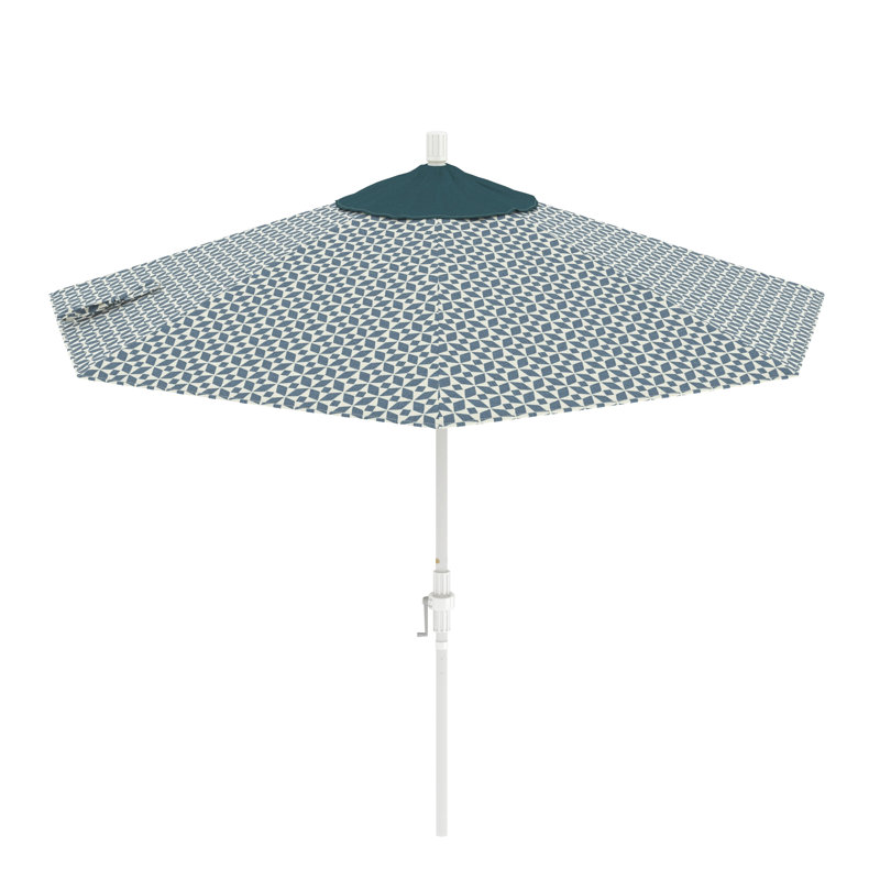 Parasol de marché 9 pi Santana Praneeth, Chapiteau turquoise - Pacifica Premium