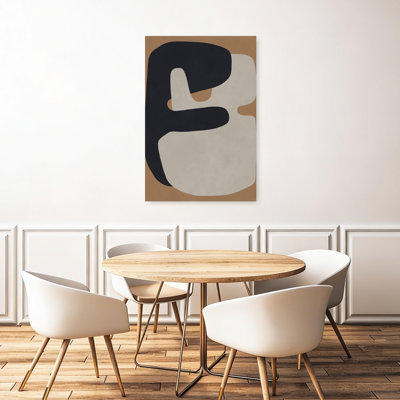 «Abstract Organic Forms Abstract», reproduction d'art murale contemporaine