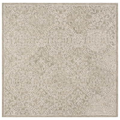 Lauren Ralph Lauren Hand Tufted Wool & Cotton Damask Rug