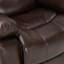 Fauteuil inclinable et oscillant en cuir Charlott-2063827219