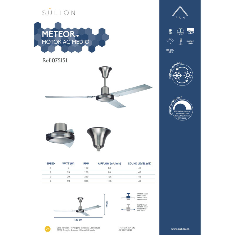 122cm Ceiling Fan