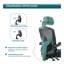 Chaise de bureau ergonomique à dossier haut en filet Mesh-1766851428-1766851429