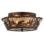 Rustic Lodge 2 - Light Semi Flush Mount