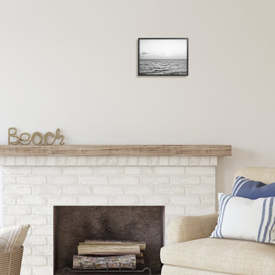 Conception d'art sur toile Stupell Industries Rough Grey Sea Waves par Natalie Carpentieri