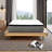 Premium 12-Inch California King Size Pocket Coil Hybrid Mattress with Plush Gel Memory Foam, White/Gray-1736354803