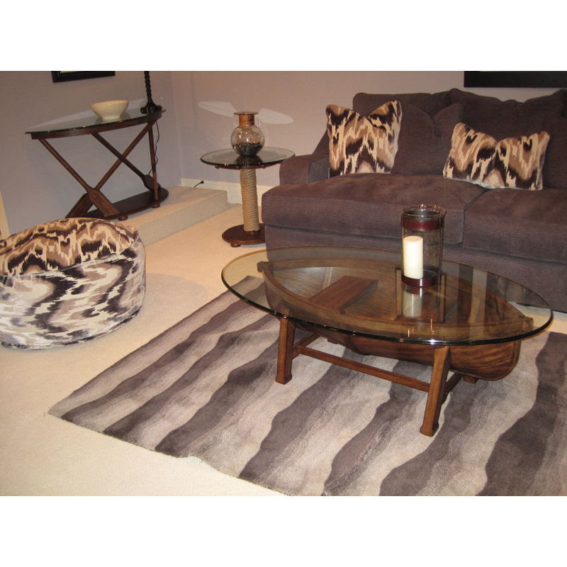 Bartulio 4 - Piece Glass Top Living Room Table Set