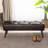 Liniyah Faux Leather Upholstered Bench-1903808167