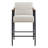 Atik Upholstered Counter Stool with Metal Frame-203340567