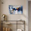 «Eclipse of Gold and Blue», art mural bleu par Art Remedy-117319174-117319178-117533055