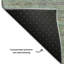 Tapis de qualité supérieure lavable à la machine Mayfield AMF2148-1305001385-1305001407