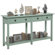 Batotana 59" Rustic Distressed Console Table With 4 Drawers And Shelf,Entryway And Sofa Table