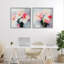 Ensemble de 2 giclées encadrées floral Flare of Emotion, design par Mona Grace-1219720227-1219720228