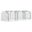 Outsunny 10' X 3' X 2.5' Mini Greenhouse, Portable Tunnel Green House With Roll-Up Zippered Doors, UV Waterproof Cover, Steel Frame