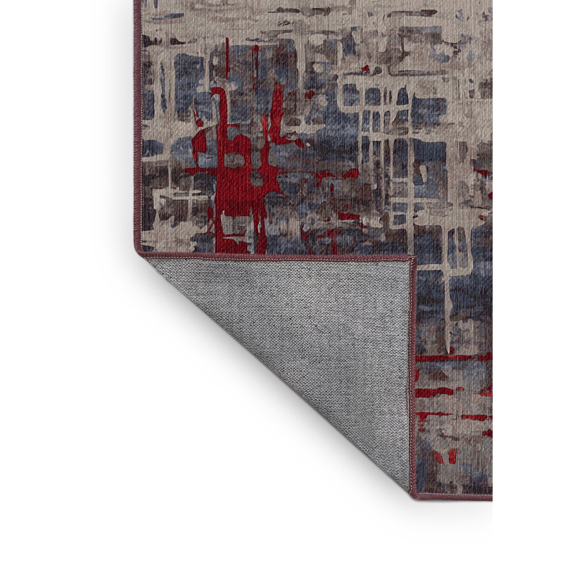 Tapis brun lavable à la machine, Rectangle 8 pi x 12 pi