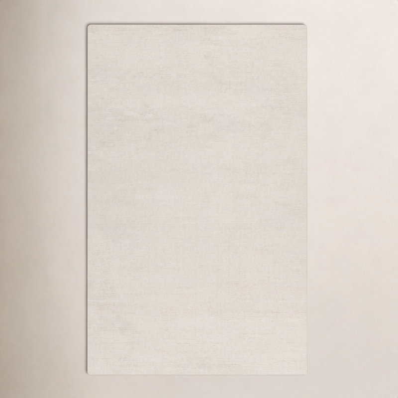 Tapis beige en laine Crowe, Rectangle 2 pi x 3 pi