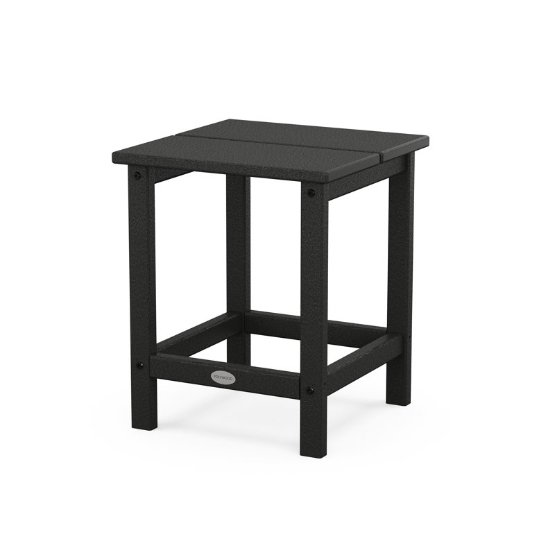 Table d'appoint carrée 18 po Studio, Noir