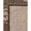 Tapis de couloir contemporain de couleur naturelle et brune Sheglita-90965253