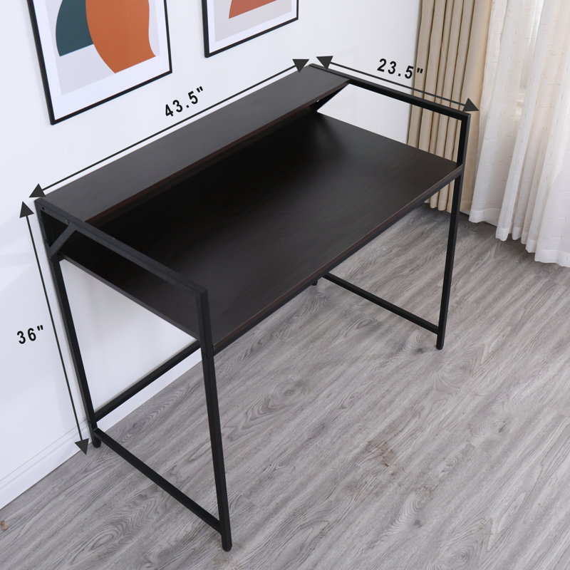 Black Console Table Narrow Modern Entryway Table Small Behind Couch Table Skinny Sofa Table Hallway Table For Living Room Foyer Bedroom Corridor Office