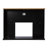 Cannet Darby Home Co 52 " W Black Electric Fireplace