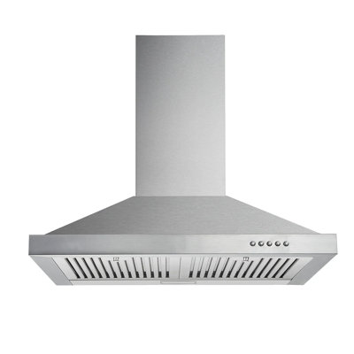 Hotte murale 24 pouces en acier inoxydable