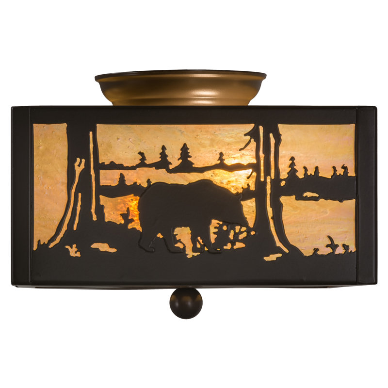 Rustic Lodge 2 - Light Flush Mount