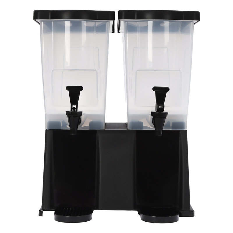 743,8 oz. Distributeur de boissons pour boissons avec couvercles