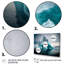 «North Atlantic Blue and White Iceberg IV», reproduction sur toile-87370548-87370556