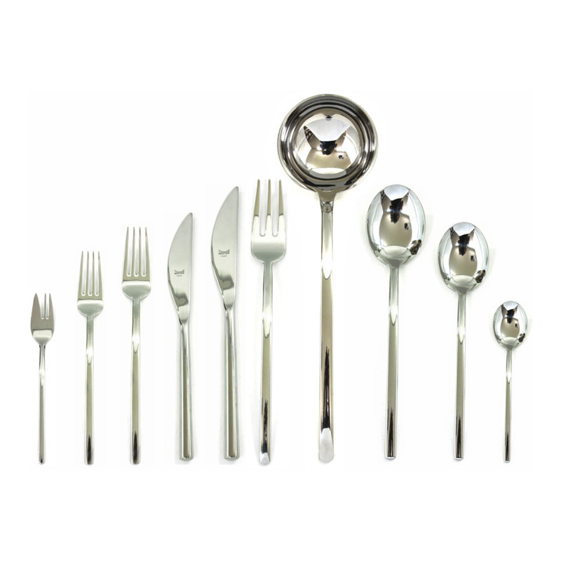 Ensemble de couverts Sveva - 87 pièces - Acier inoxydable
