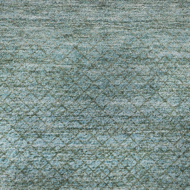Tapis géométrique de qualité supérieure lavable à la machine Ariel, Tapis de couloir 2 pi 3 po x 7 pi 6 po