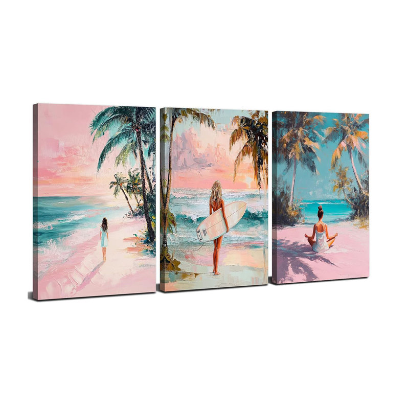 3 Piece Wrapped Canvas Print