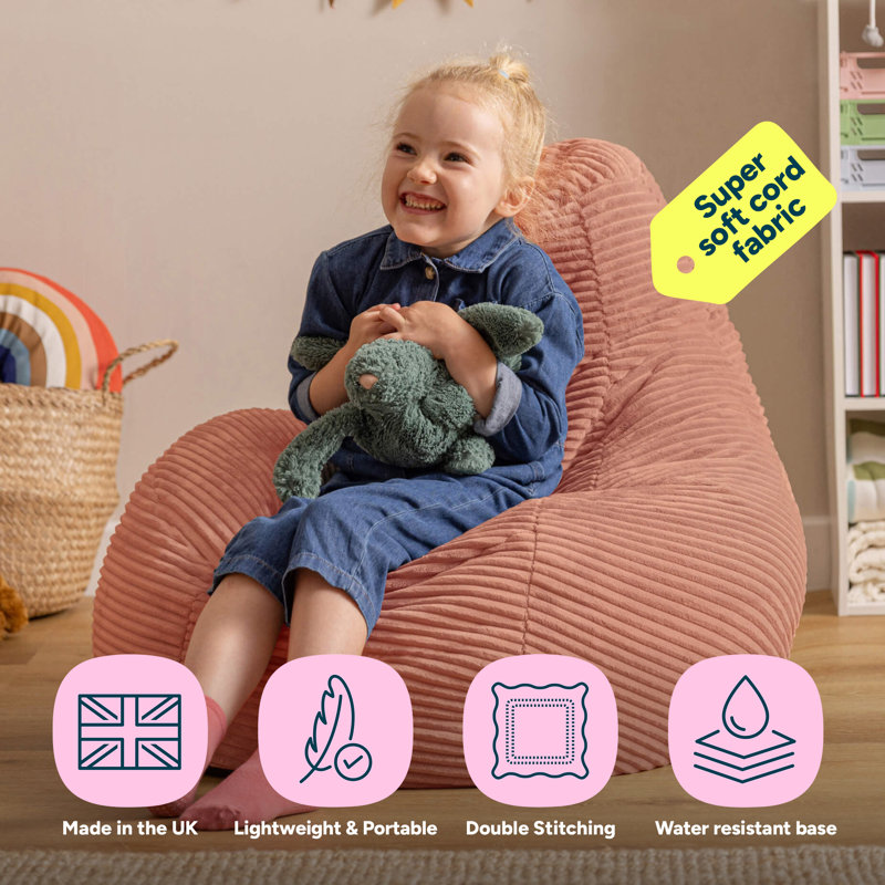 icon Kids Dalton Corduroy Navy Blue, Dawn Pink